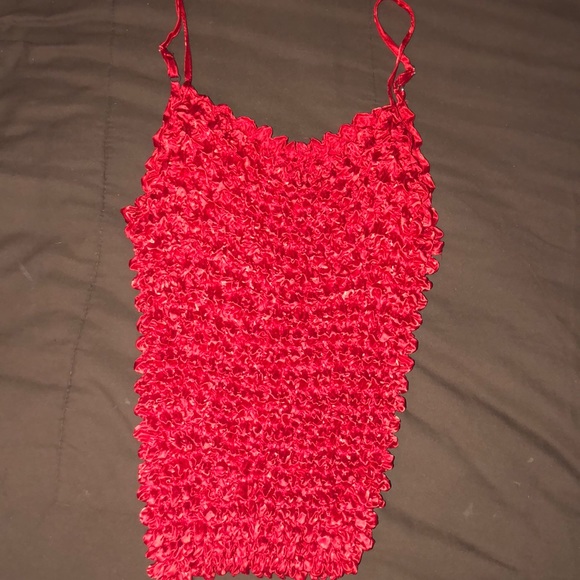 Red Popcorn Tank Top - Picture 1 of 1
